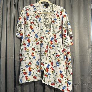 Love Bryan floral print cardigan